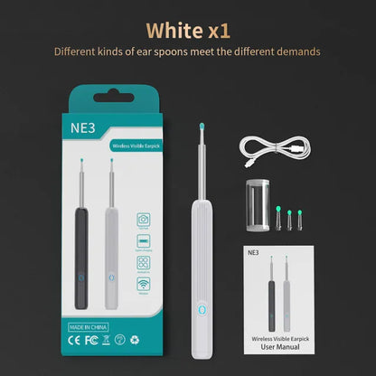 Smart Ear Cleaner with HD Camera – Safe Wireless Earwax Removal Tool for Adults & Kids