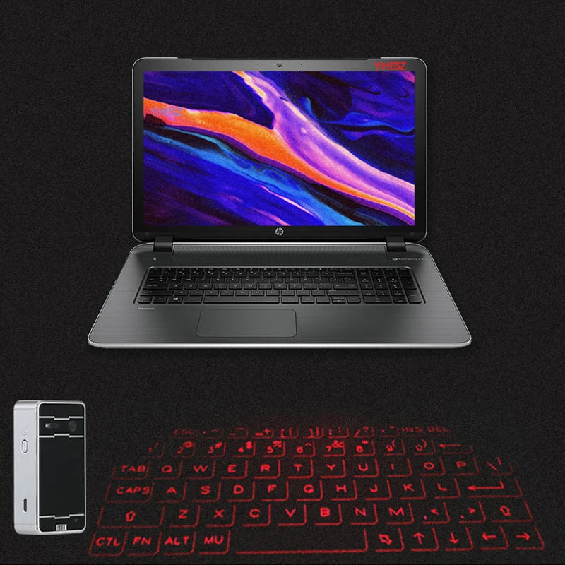 Virtual Laser Keyboard Bluetooth Wireless Touch Projector Phone Keyboards For Computer Iphone Pad Laptop With Mouse Function