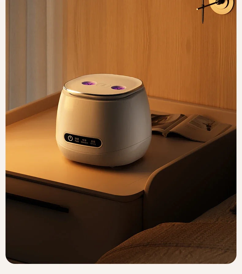 TINSOL 48kHz Ultrasonic Cleaner with UV Sterilizer Convenient Home Cleaning Solution for Jewelry, Dentures and Clear Aligners