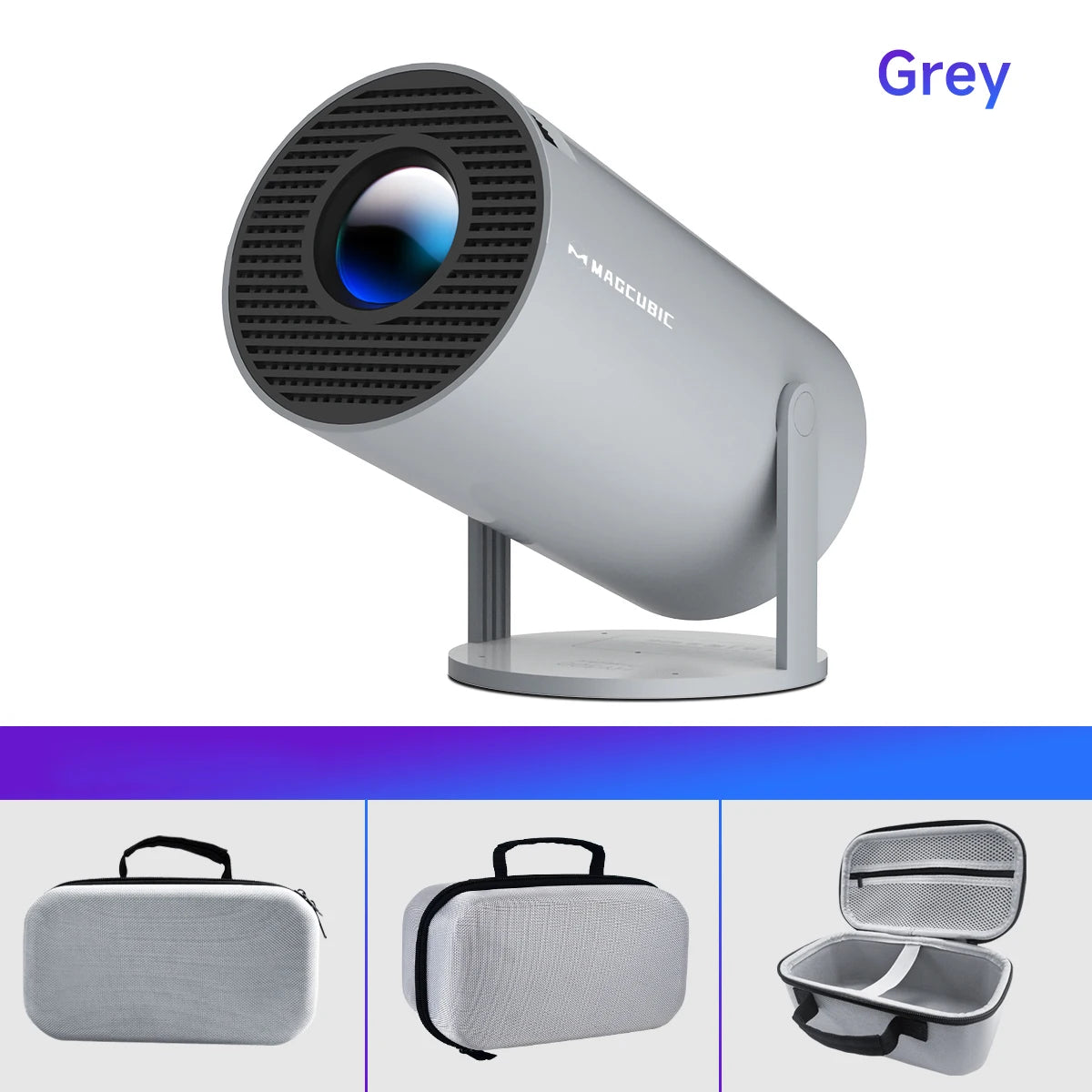 Magcubic Projector HY300 Pro 8K Android 14 Dual Wifi6 290ANSI Allwinner H726 BT5.0 1080P 1280*720P Home Cinema Outdoor Projetor