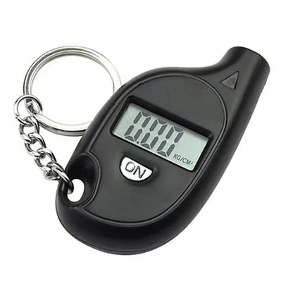 Tire Pressure Gauge with LCD Display Digital  - Auto & Motorcycle Air Pressure Tester and Safety Alarm Tool