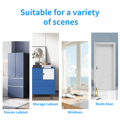 Tuya WiFi or Zigbee Door Window Sensor Smart Home Open Closed Alarm Security System App Remote Monitoring Smart Life Products