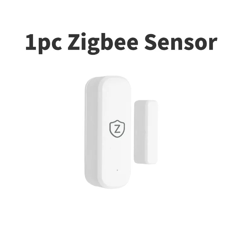 Tuya WiFi or Zigbee Door Window Sensor Smart Home Open Closed Alarm Security System App Remote Monitoring Smart Life Products