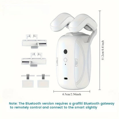 BT Smart Automatic Curtain Opener Roman T U 3in1 Rail Track Curtains Switch Robot Remote