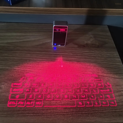Virtual Laser Keyboard Bluetooth Wireless Touch Projector Phone Keyboards For Computer Iphone Pad Laptop With Mouse Function