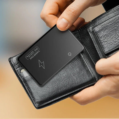 Wireless Charging Tracking Card Smart Waterproof GPS Locator Wallet Finder Works with Apple Find My App Blootooth Mini Tracker