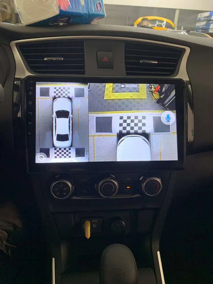 Car 360° panoramic system camera for Android multimedia screen, Android multimedia system with 360APP function