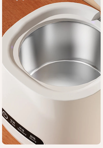 TINSOL 48kHz Ultrasonic Cleaner with UV Sterilizer Convenient Home Cleaning Solution for Jewelry, Dentures and Clear Aligners