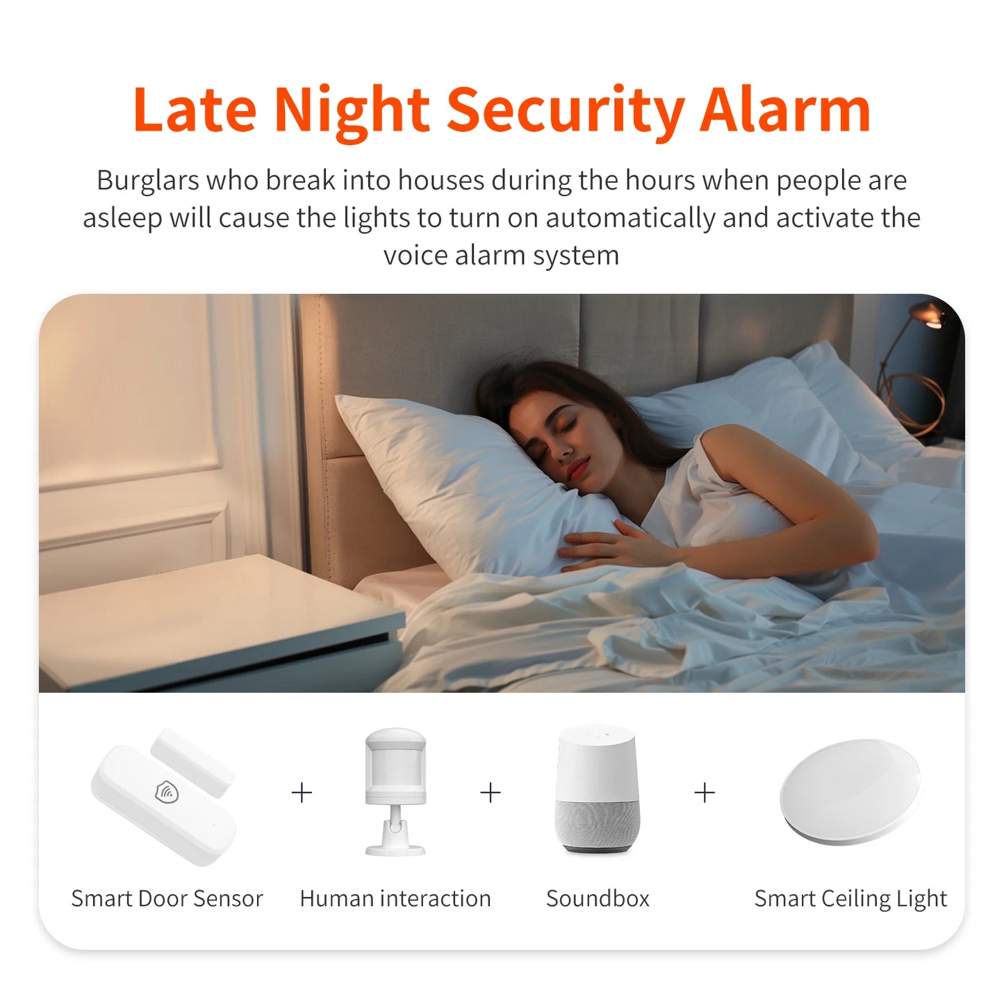 Tuya WiFi Zigbee Senors Door / Window Contact Detector Smart Life App Remote Control Supports Alexa And Google Home Voice