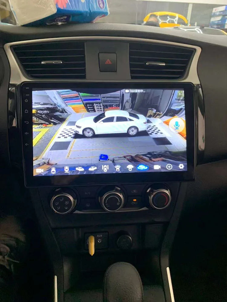 Car 360° panoramic system camera for Android multimedia screen, Android multimedia system with 360APP function