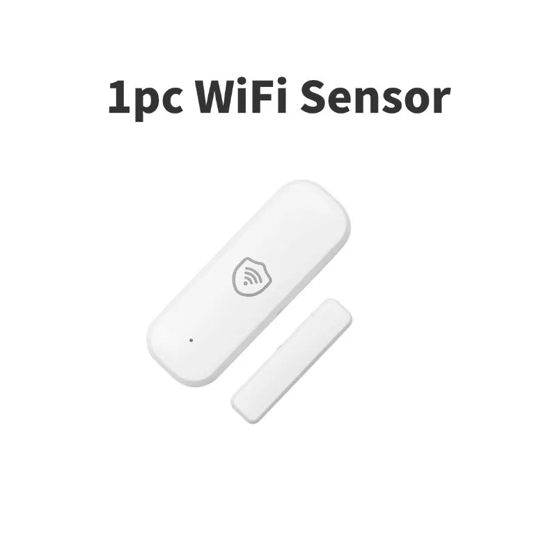 Tuya WiFi or Zigbee Door Window Sensor Smart Home Open Closed Alarm Security System App Remote Monitoring Smart Life Products