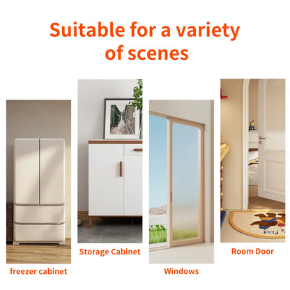 Tuya WiFi Zigbee Senors Door / Window Contact Detector Smart Life App Remote Control Supports Alexa And Google Home Voice