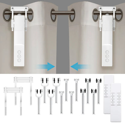 Zigbee Smart Curtain Driver Robot For Roman I Type U Type Curtains Track Alexa Google Home Control Zemismart Motor Drivers