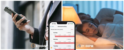 Ctronics Real 4K Outdoor Surveillance Camera 5G Wifi 8MP 3840x2160P Full Color Night Vision Security IP Camera 360 Auto Tracking